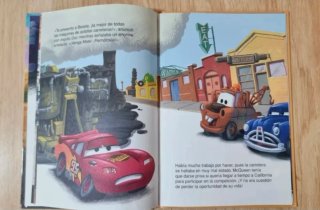 Clásico cuento Disney "Disney Pixar Cars".Salvat.