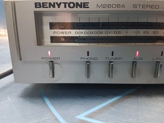amplificador benytone M2606A buen estado