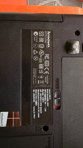Ordenador portátil Lenovo G50 negro