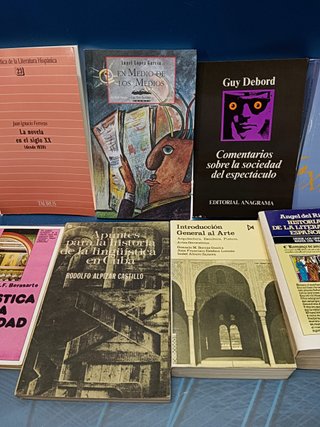 11 libros, textos periodísticos, lingüística de la publicidad, la novela en el siglo XX y mas