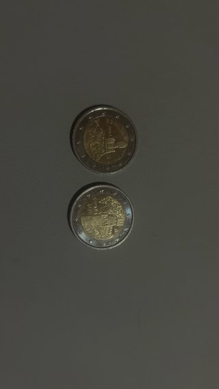 2 Monedas Conmemorativas 2 Euros España