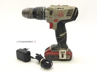 taladro a bateria worgrip pro litio 20v 46436