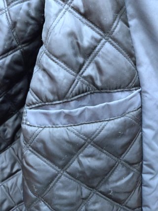 Parka Klandestine con Capucha Gris