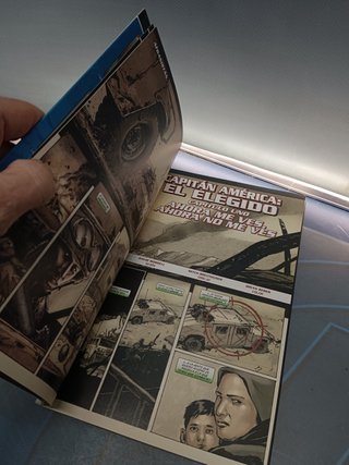 dos cómics CAPITÁN AMÉRICA, el elegido + dos americas (capitán y el halcón)