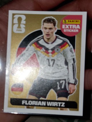 Cromo Florian Wirtz Panini Extra Sticker