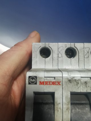 5 Interruptores Automáticos Magnetotermicos , MEDEX, LSC-16A, FS 40/4, LC-20A