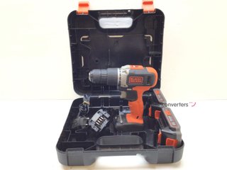 taladro a bateria black and decker bcd003