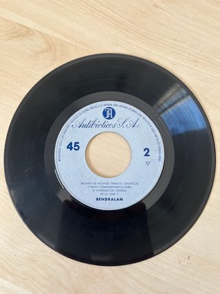 Vinilo Singles Bendralan Penicilina Sintética 1961