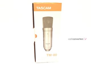 microfono vocalista tascam tm-80