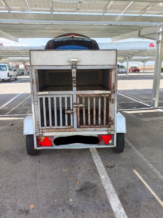Remolque para perros