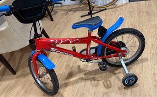 Bicicleta infantil roja SPEED