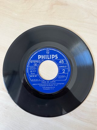 Vinilo Single Paco De Lucía Entre Dos Aguas 1974