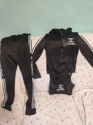 Conjunto Chándal Chanel Negro