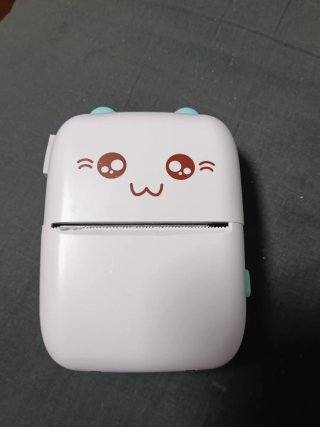 Mini impresora portátil blanca