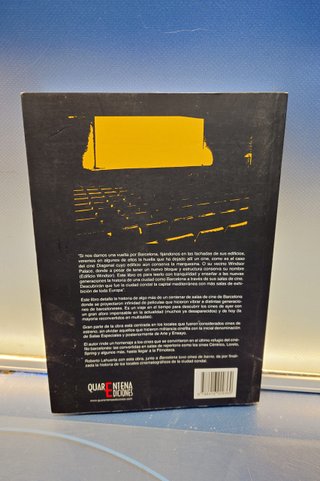 Libro, Barcelona, sus cines de estreno, repertorio y arte y ensayo