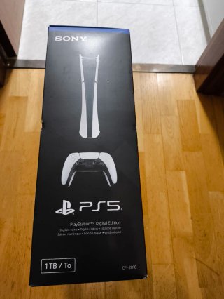 Caja Vacía PlayStation 5 Edición Digital