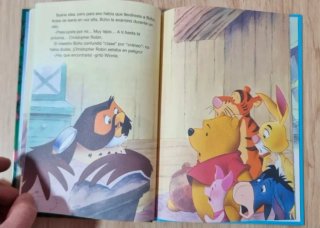 Clásico cuento Disney.La gran aventuras de Winnie.