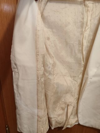 Blazer Blanco Roto Zara Talla 34