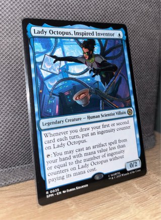 Carta MTG Lady Octopus, Inspired Inventor