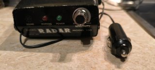 Micro Radar Model 100 Detector Antiguo