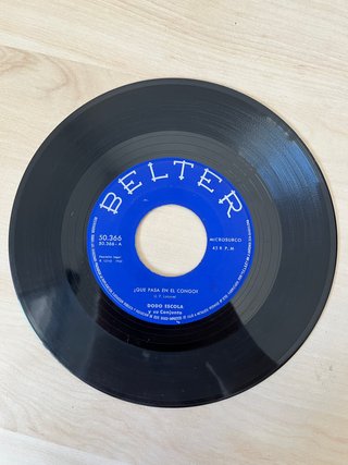 Vinilo EP Dodó Escolá Qué Pasa En El Congo 1960