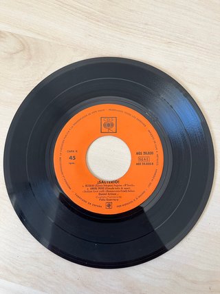 Vinilo EP Salterio Daniel Armas Felix Guerrero