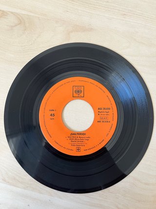 Vinilo EP Salterio Daniel Armas Felix Guerrero