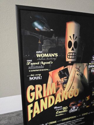 Grim Fandango LucasArts Poster Formato A3