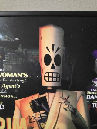 Grim Fandango LucasArts Poster Formato A3