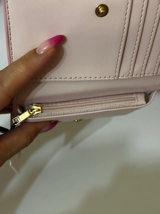 Portafoglio medio Mango rosa
