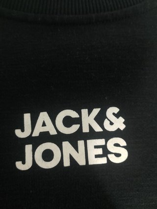 Jersey Jack & Jones Negro Nuevo