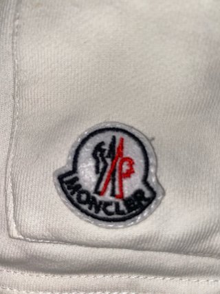 Moncler Pantalones Blancos Cargo