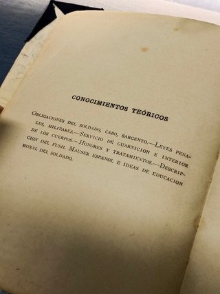 Libro de Reclutamiento, 1911