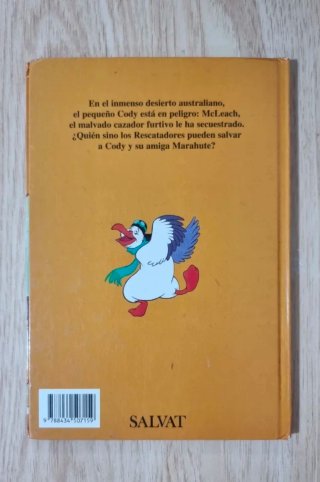 Clásico cuento Disney.Rescatadores en cangurolandi