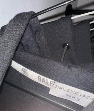 Sudadera Balenciaga Negra Logo