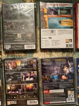 Lote 10 Juegos PC Precintados