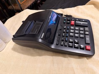 Calculadora Impresora Casio FR-620TEC y rollos