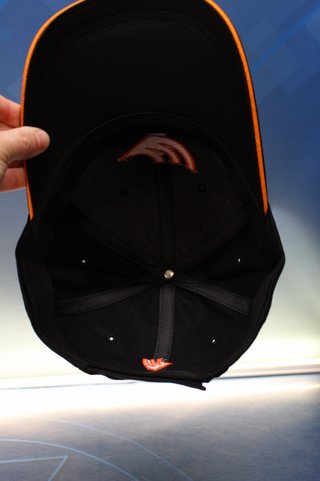 Gorra Hankook. Negra. Algodón bordado.