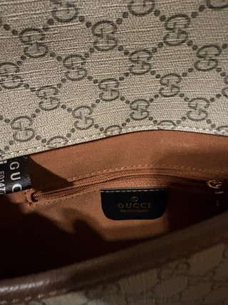 Bandolera Gucci Beige y Marrón