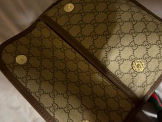 Bandolera Gucci Beige y Marrón