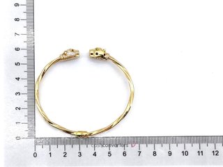 pulsera oro 18k con piedra con circonita