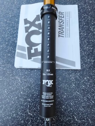 Tija Fox Transfer *NUEVA* Factory 30,9mm 125mm