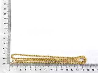 cadena oro 18k 30cm
