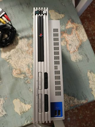 PS2 Plata con Mando y Cables