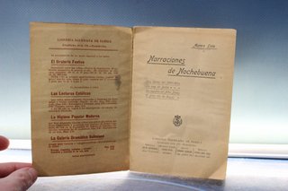 Libros antiguos: Narraciones de Nochebuena – Aurora Lista.
