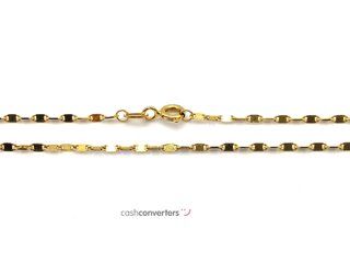 cadena oro 18k 22cm