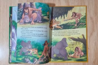 Clásico cuento Disney. " Tarzán". Salvat.