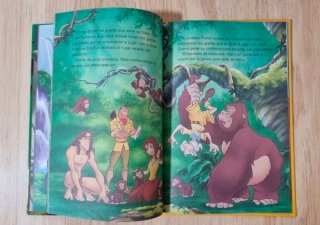 Clásico cuento Disney. " Tarzán". Salvat.