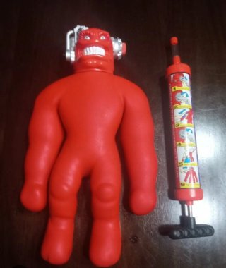 Vac-Man Cap Toys 1994 Enemigo Mr. Stretch