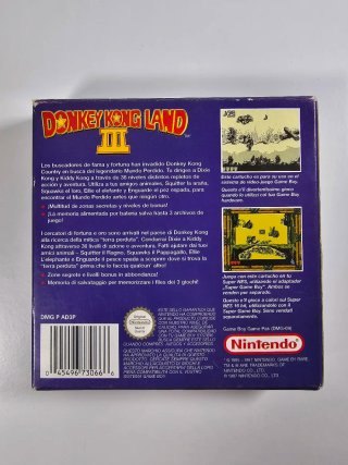 Donkey Kong Land III Game Boy Nintendo